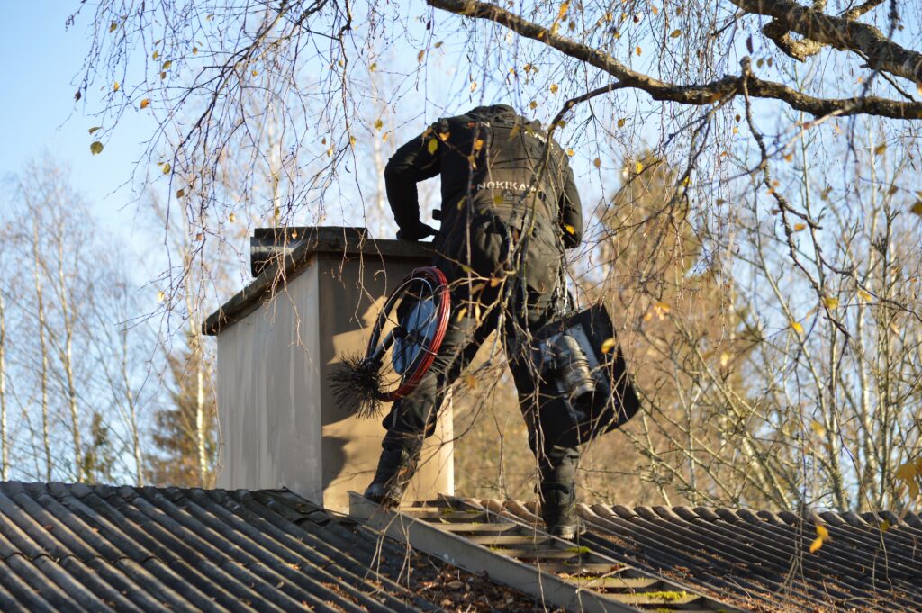 Paikallista nuohousta Pohjois_Karjalassa.