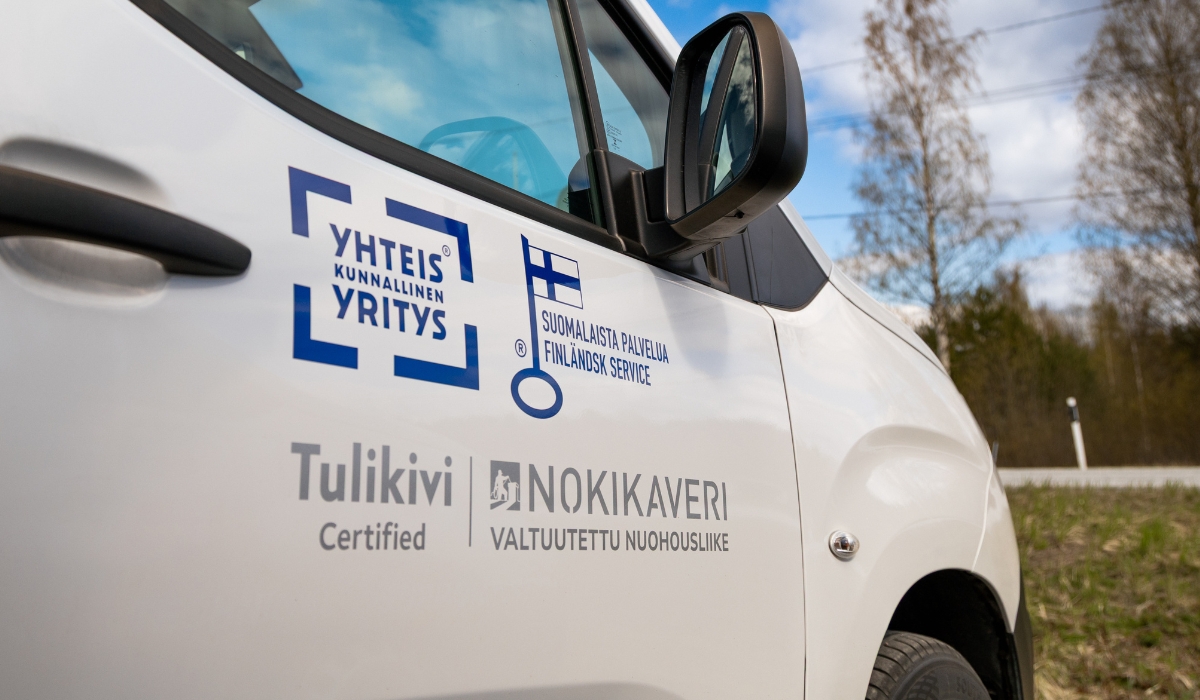 TulikivixNokikaveri Tulikivi Certified -tarra